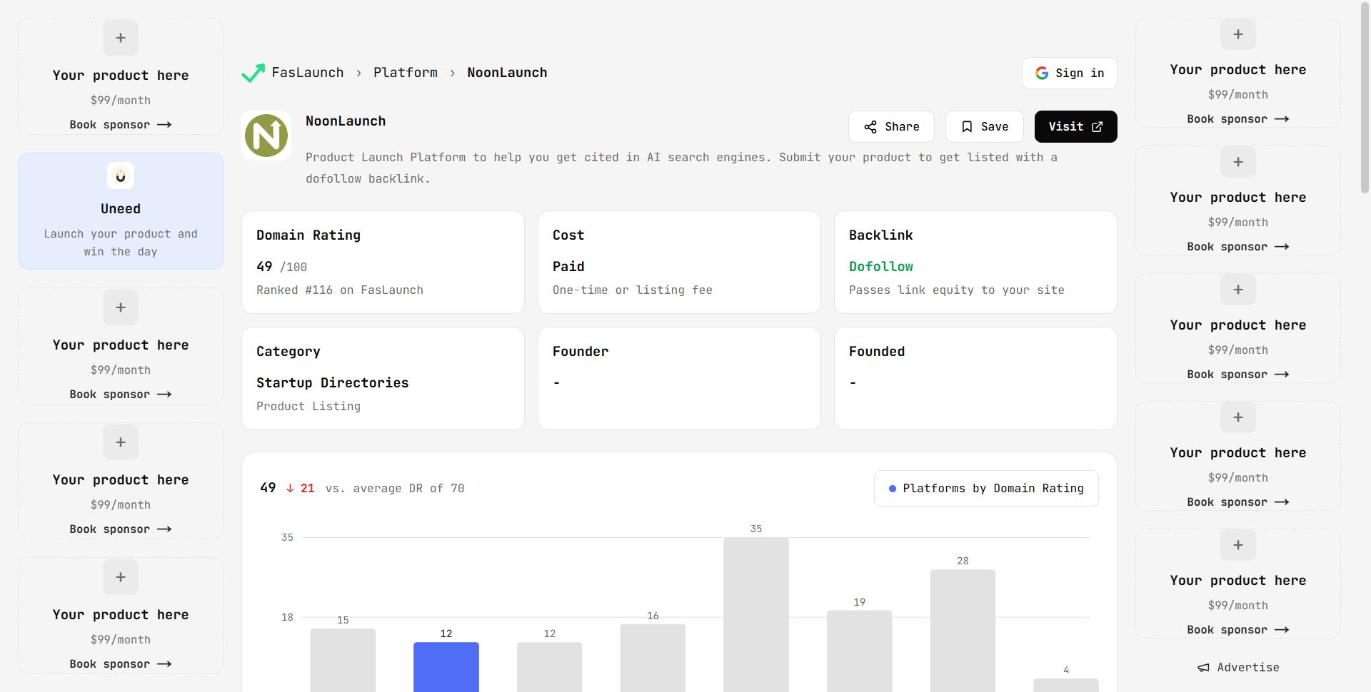 FasLaunch screenshot 1