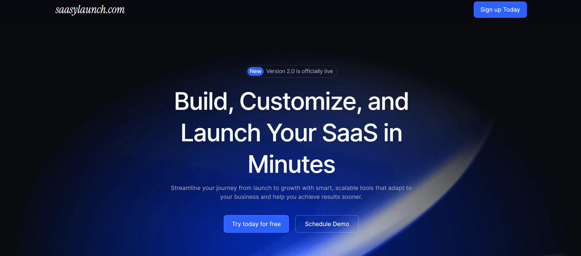 Saasy Launch screenshot 1