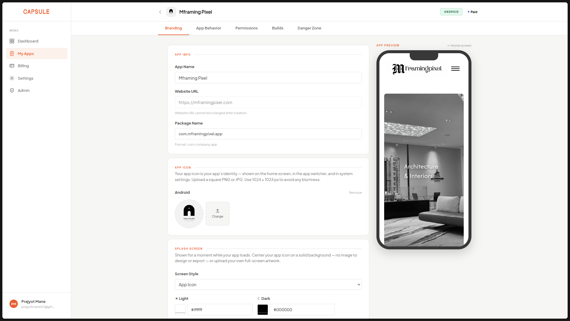 Capsule screenshot 1