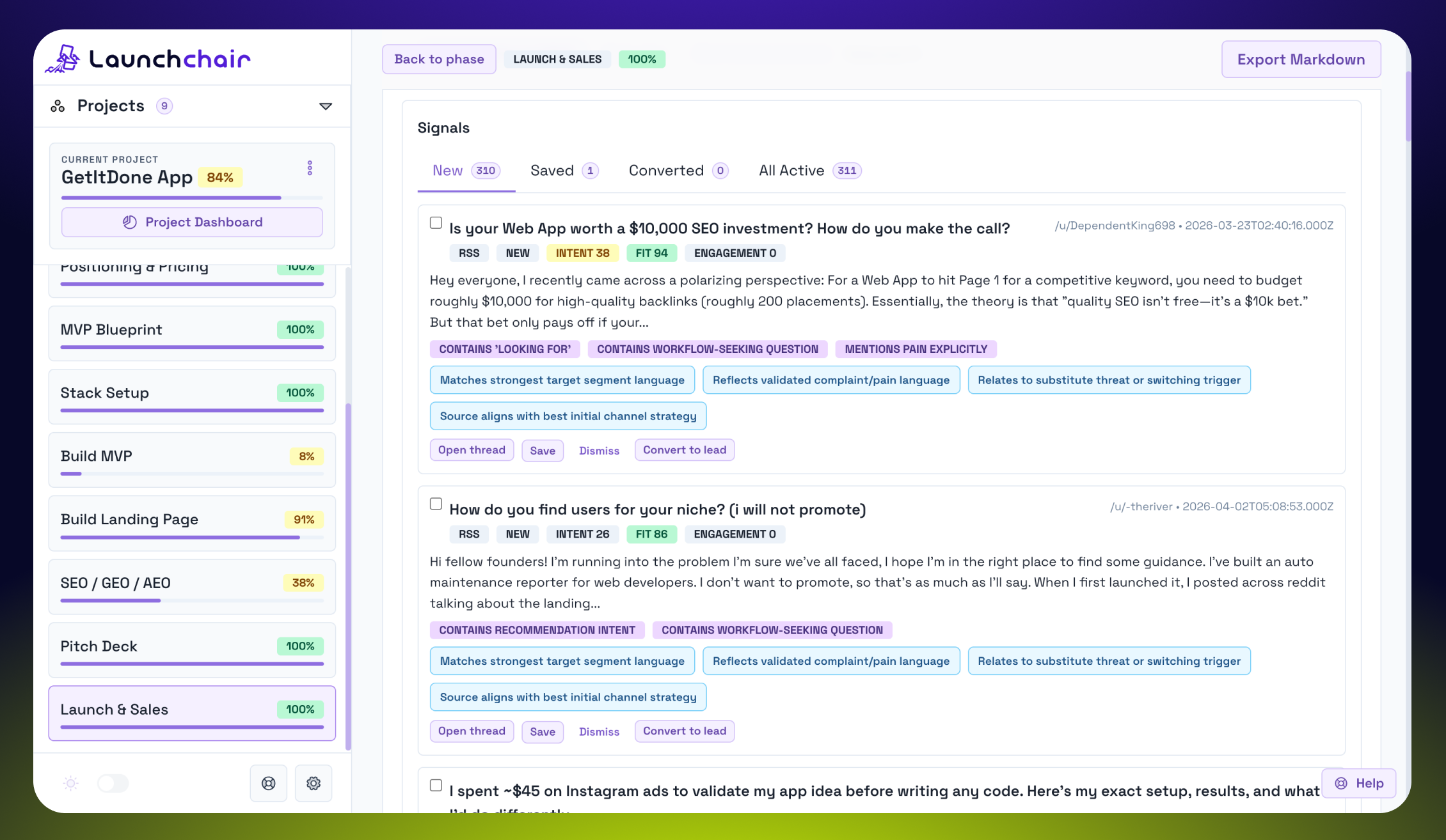 LaunchChair screenshot 4