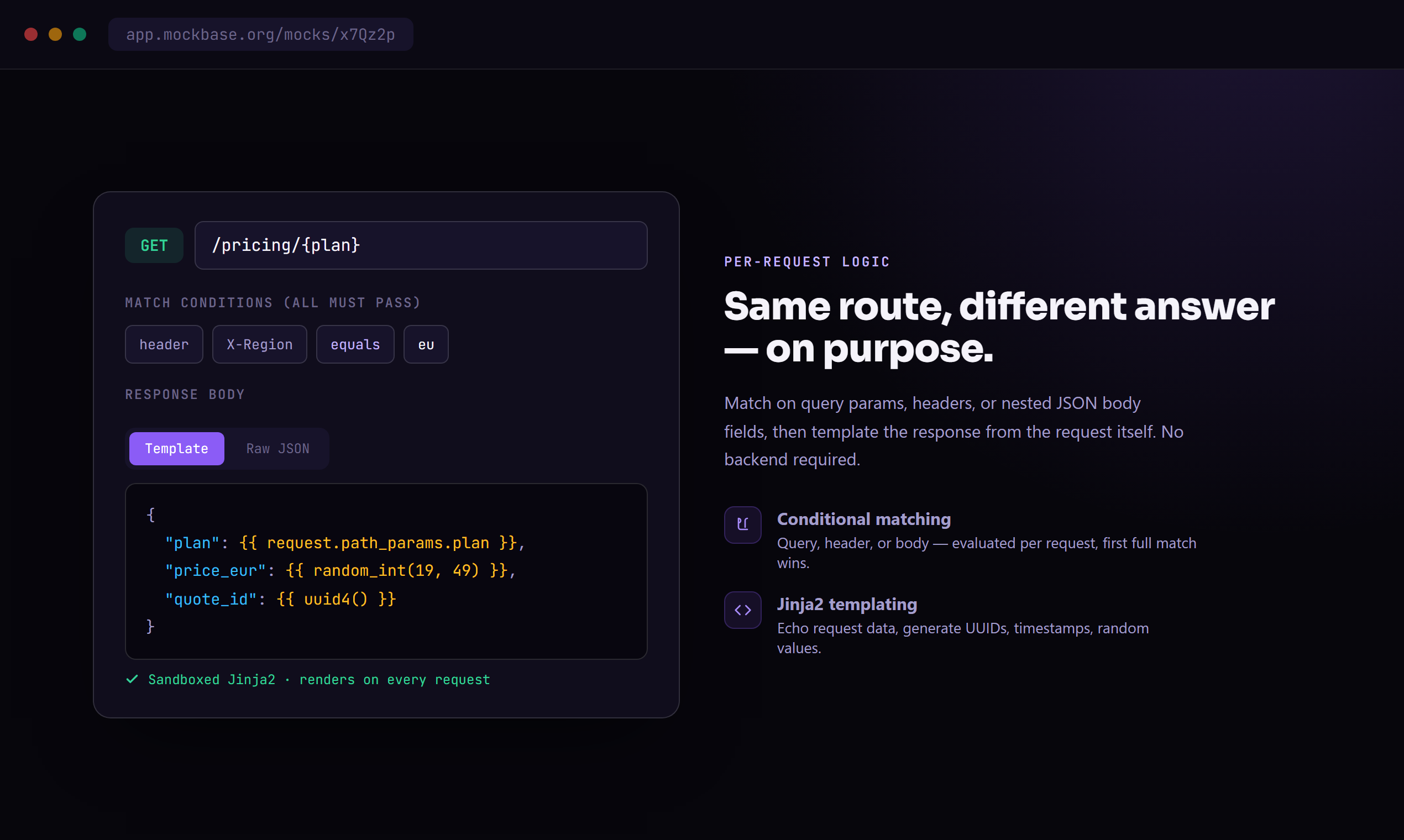 MockBase screenshot 2