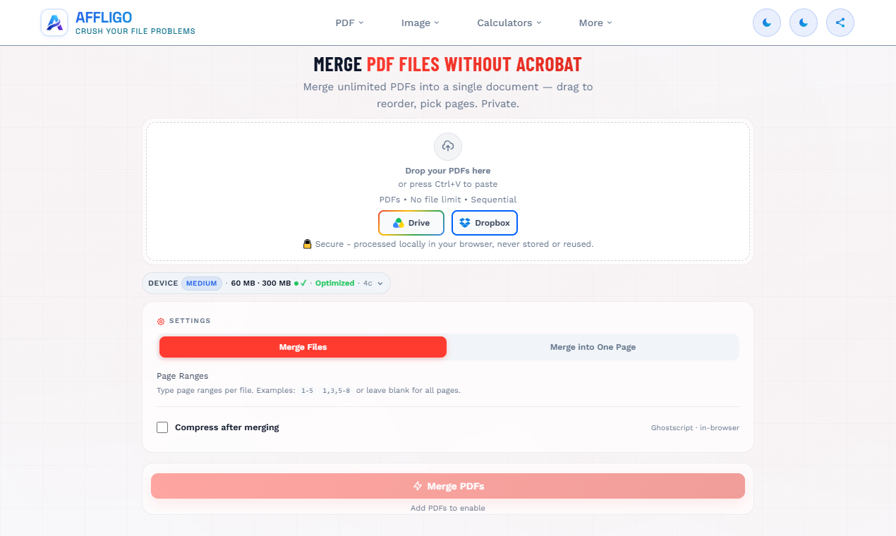AFFLIGO screenshot 3