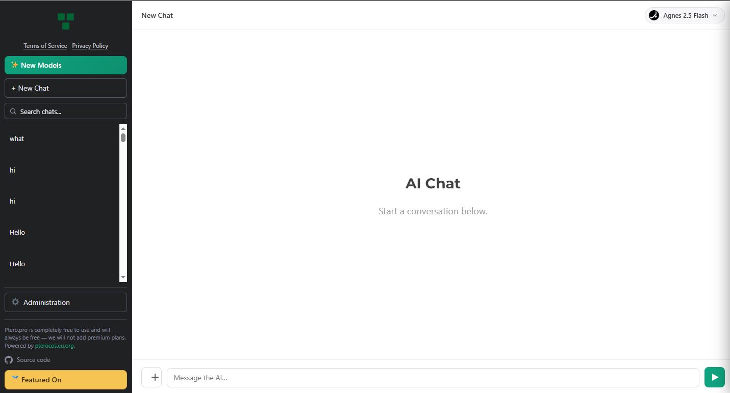 Ptero screenshot 1