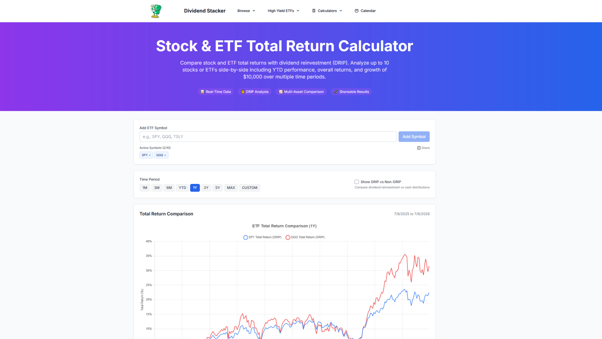 Dividend Stacker screenshot 1