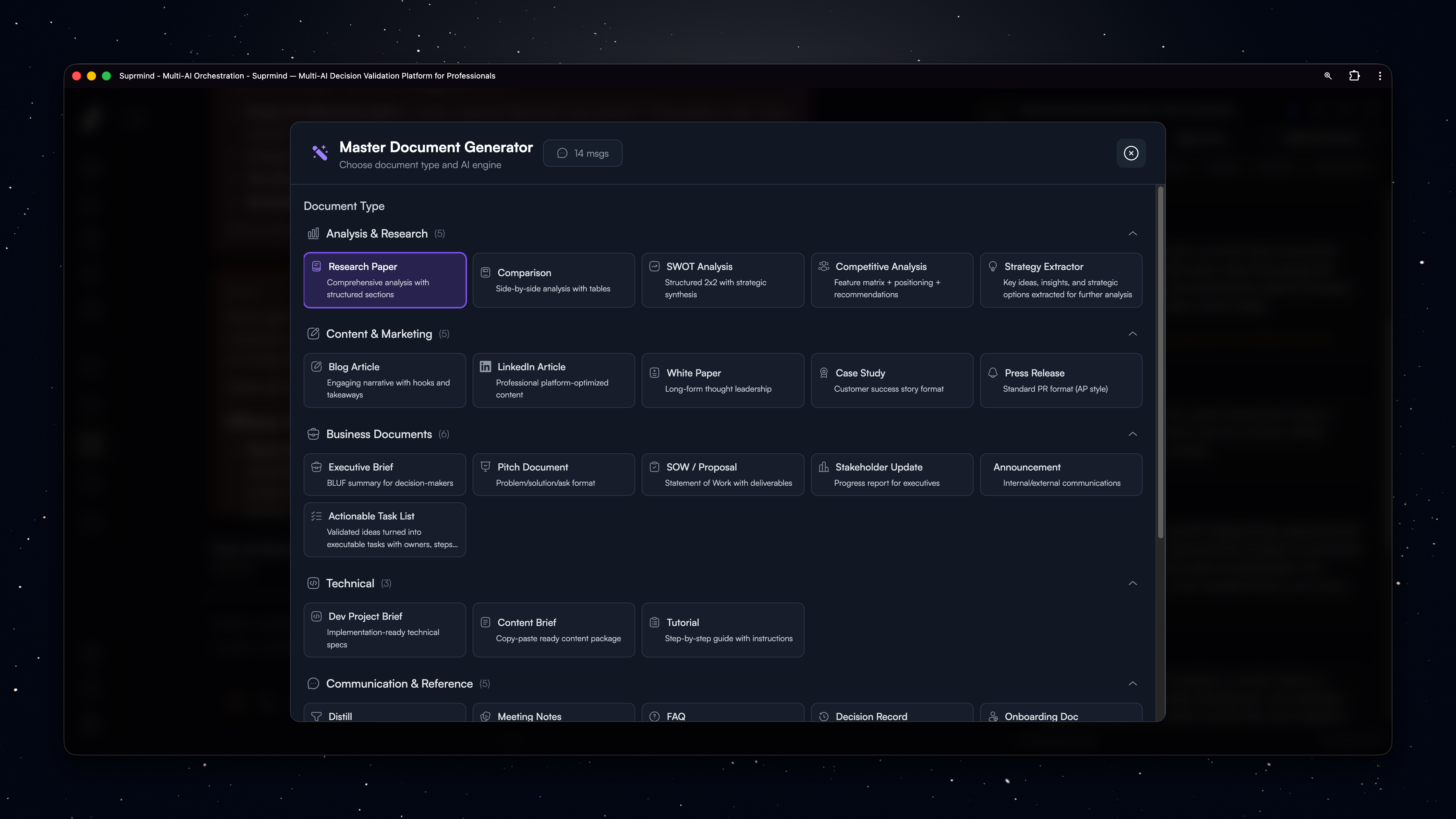 Suprmind screenshot 4