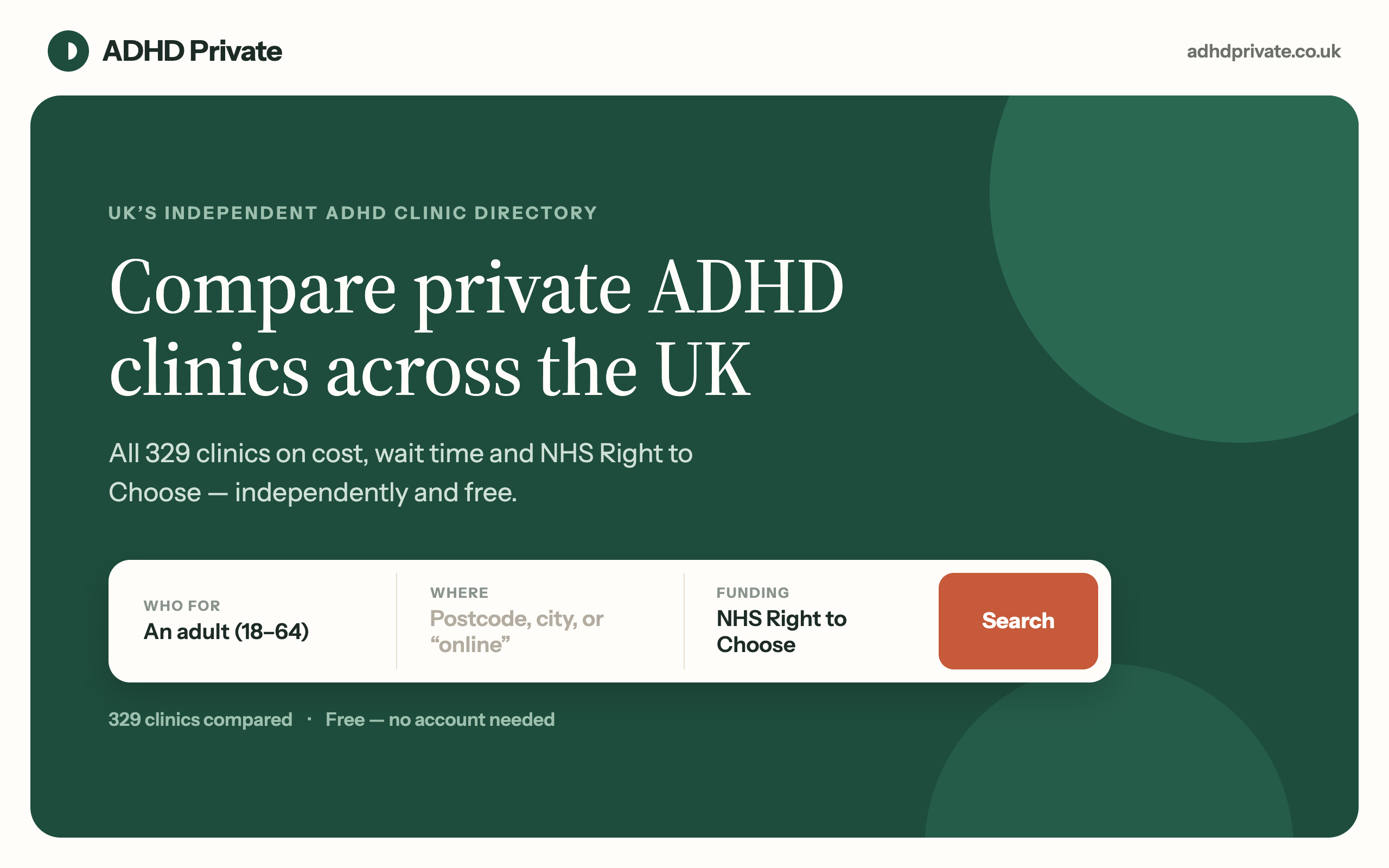 ADHD Private screenshot 1