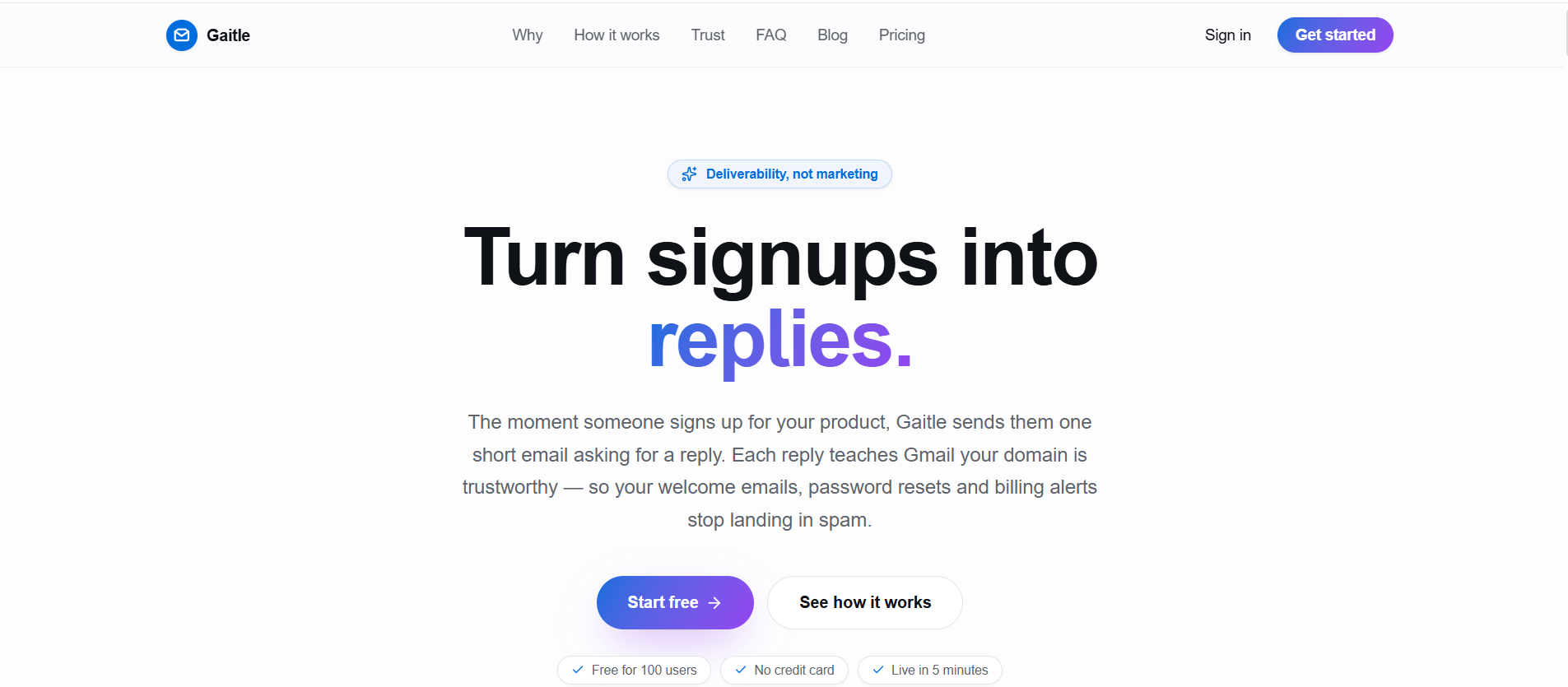 Gaitle screenshot 1
