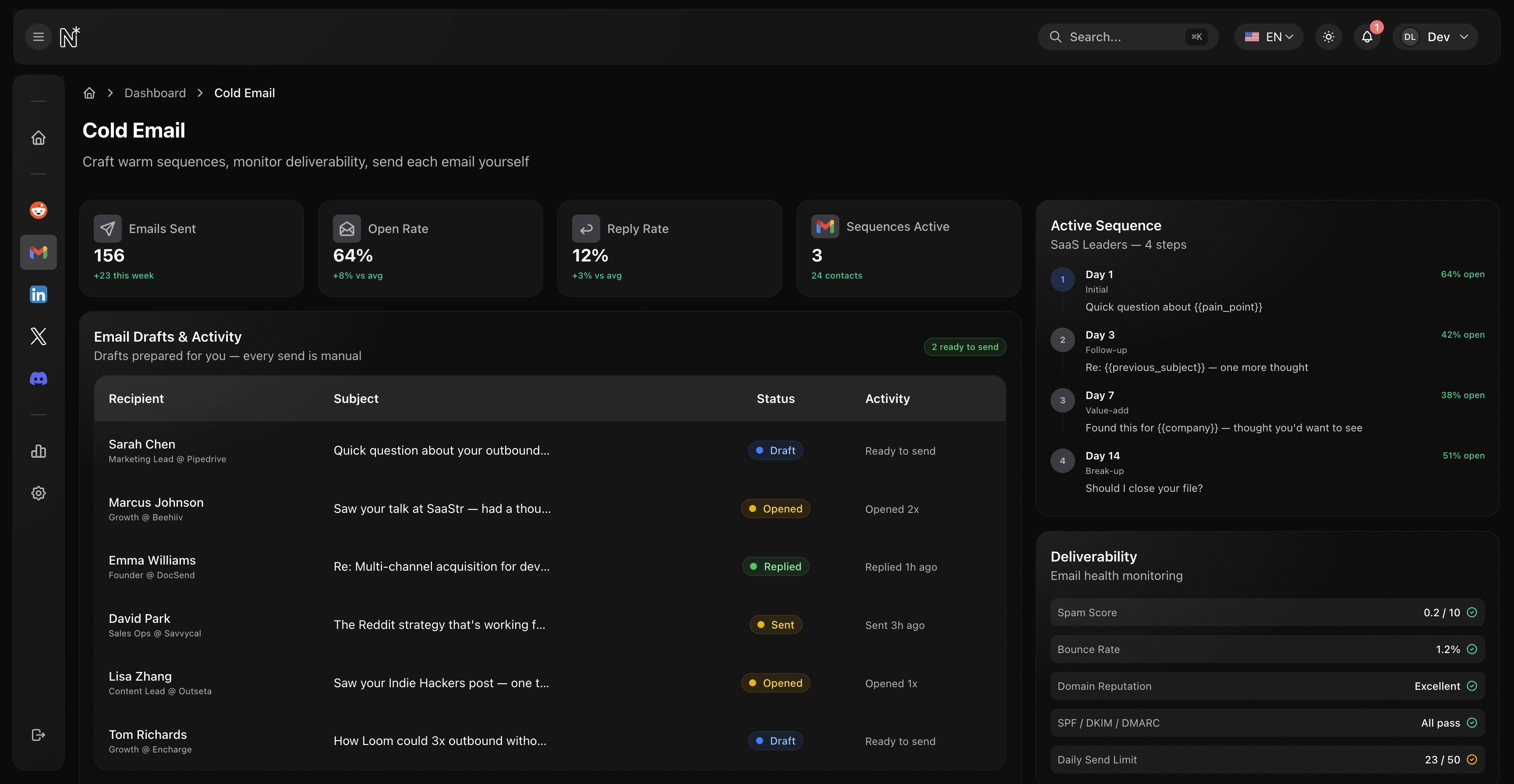 Novaseed screenshot 2
