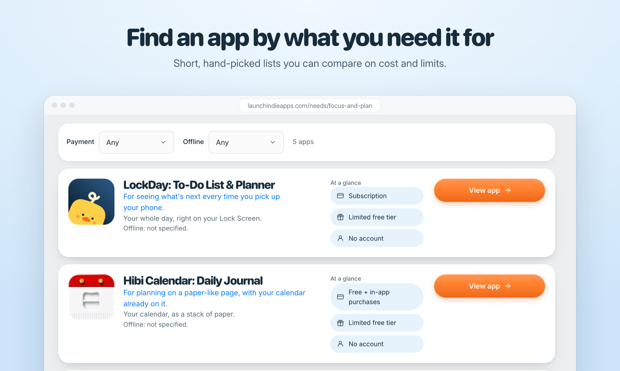 Launch Indie Apps screenshot 4