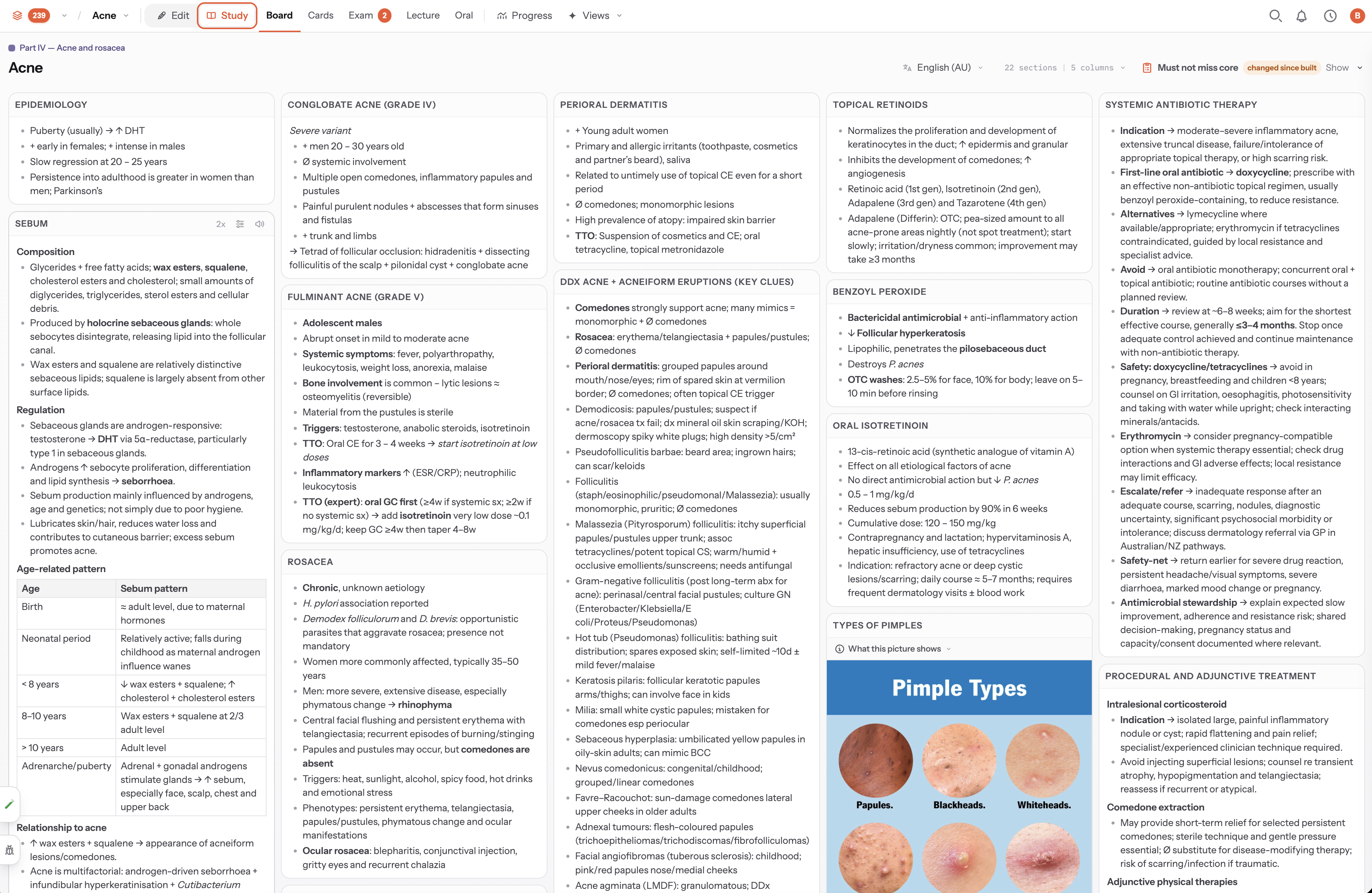 MySummaries screenshot 1