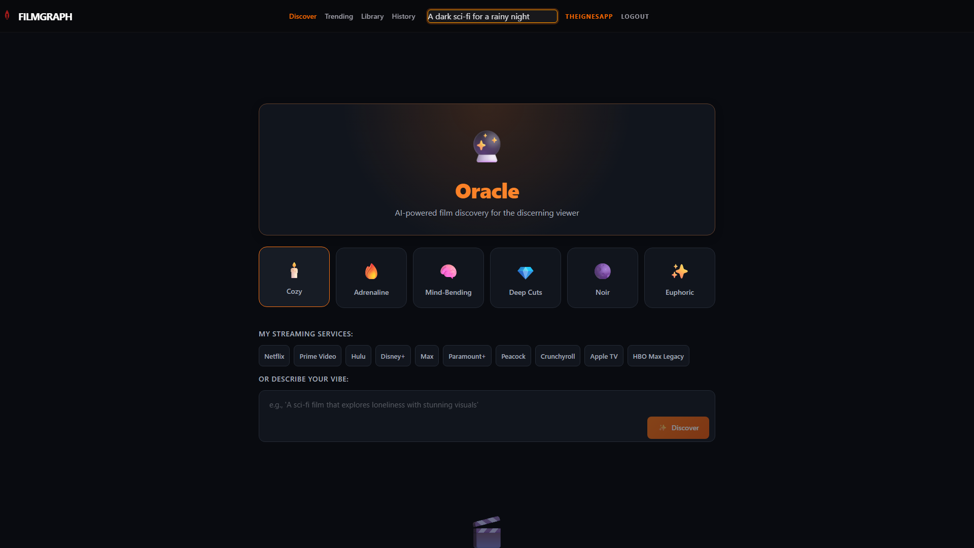 FilmGraph screenshot 3