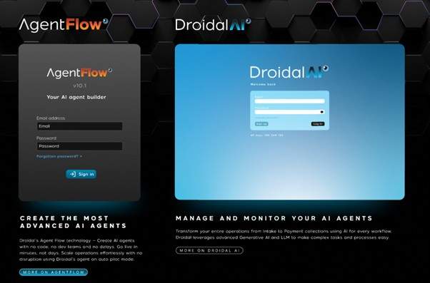 Droidal Insurance Verification AI Agent screenshot 1