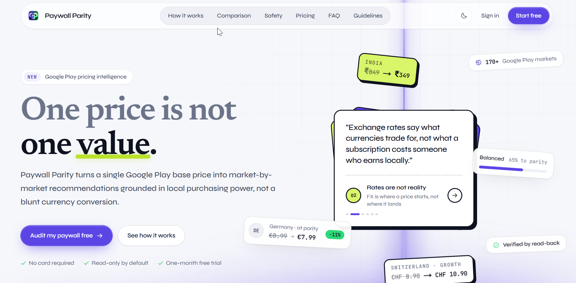 PaywallParity screenshot 1