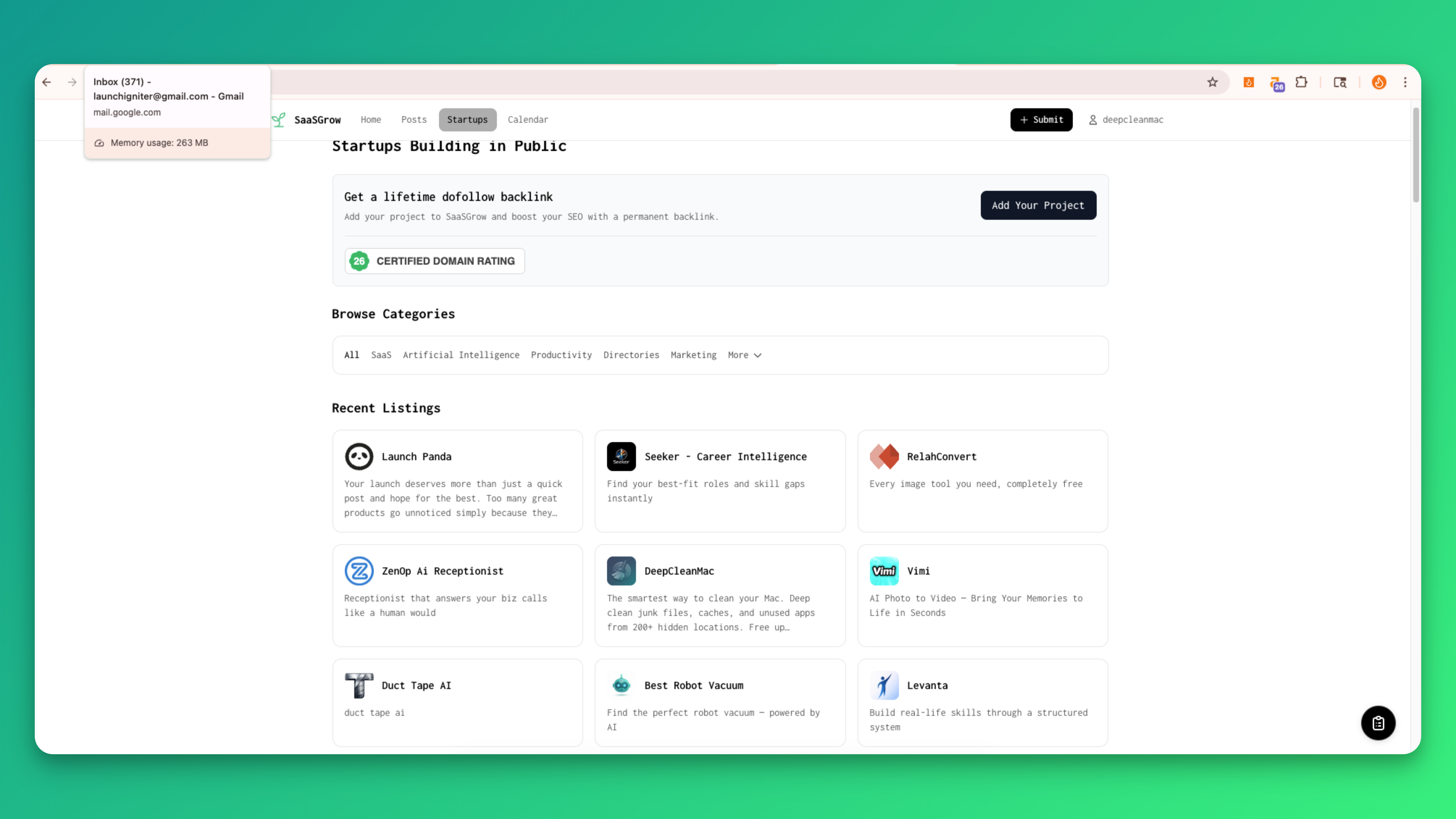 SaaSGrow screenshot 2