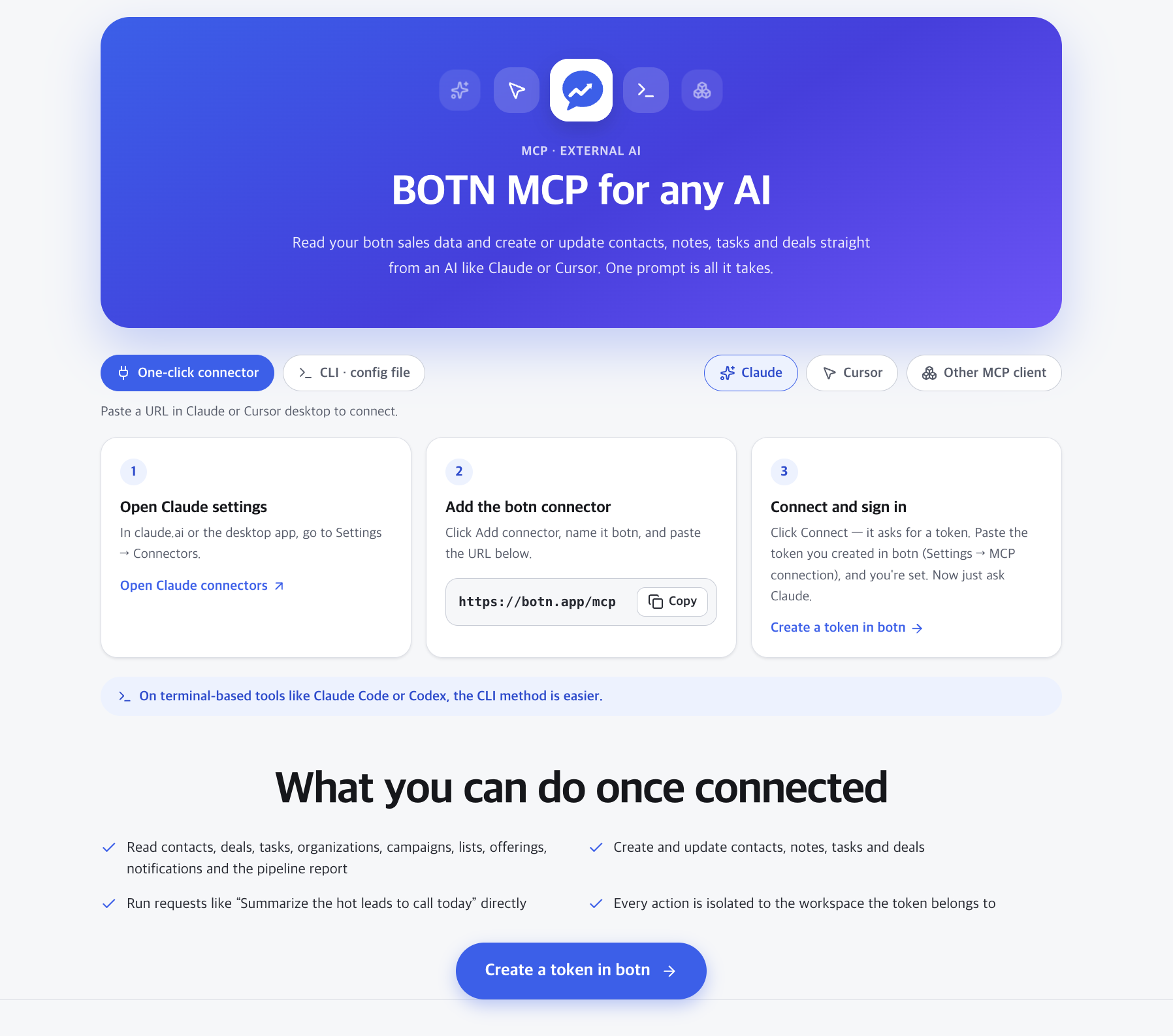 Botn - Modern Sales OS screenshot 2