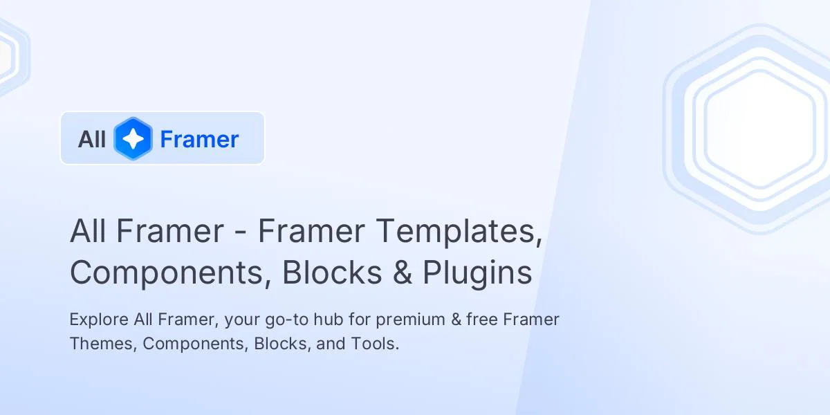 All Framer screenshot 1