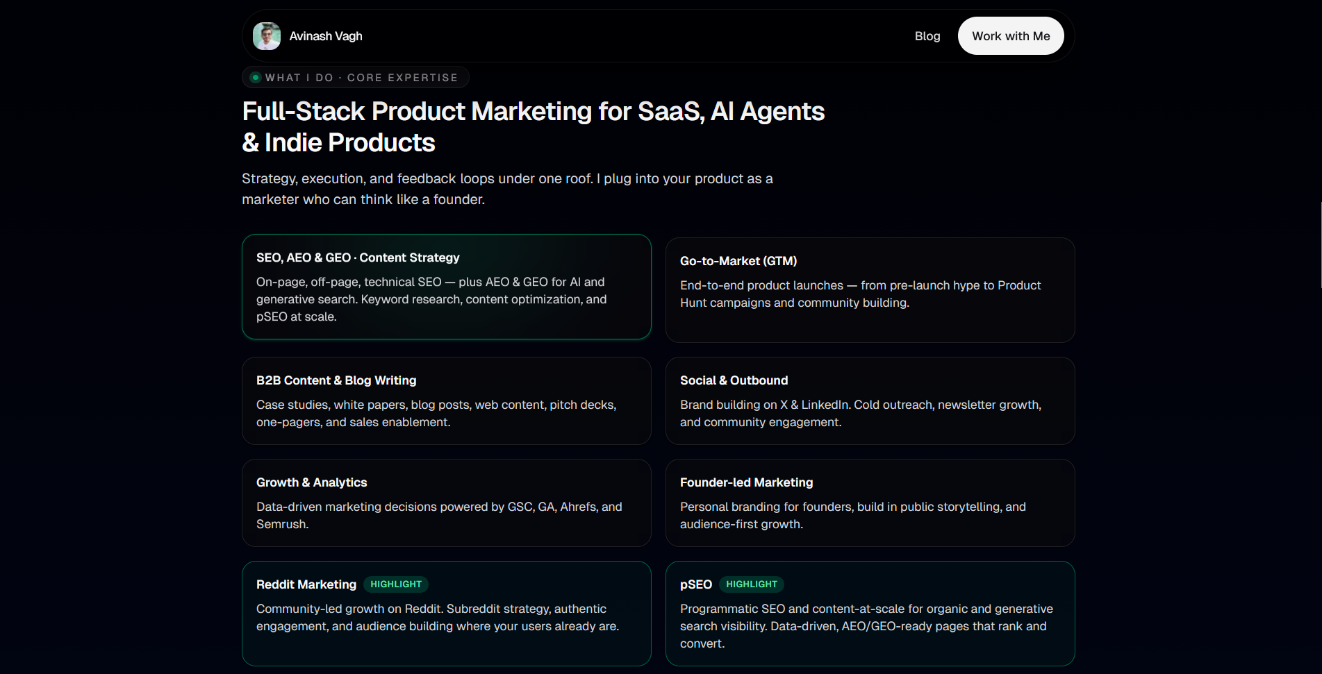 Avinash Vagh screenshot 1