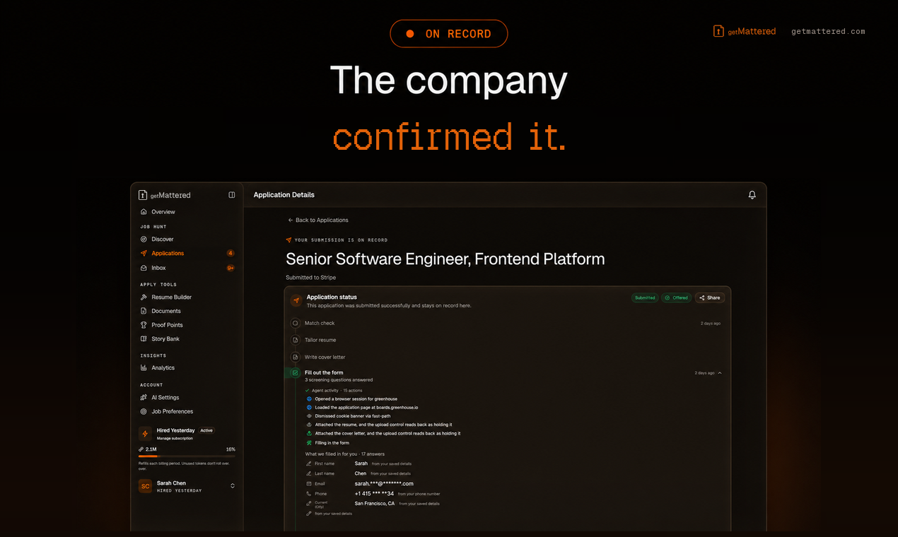 GetMattered screenshot 2