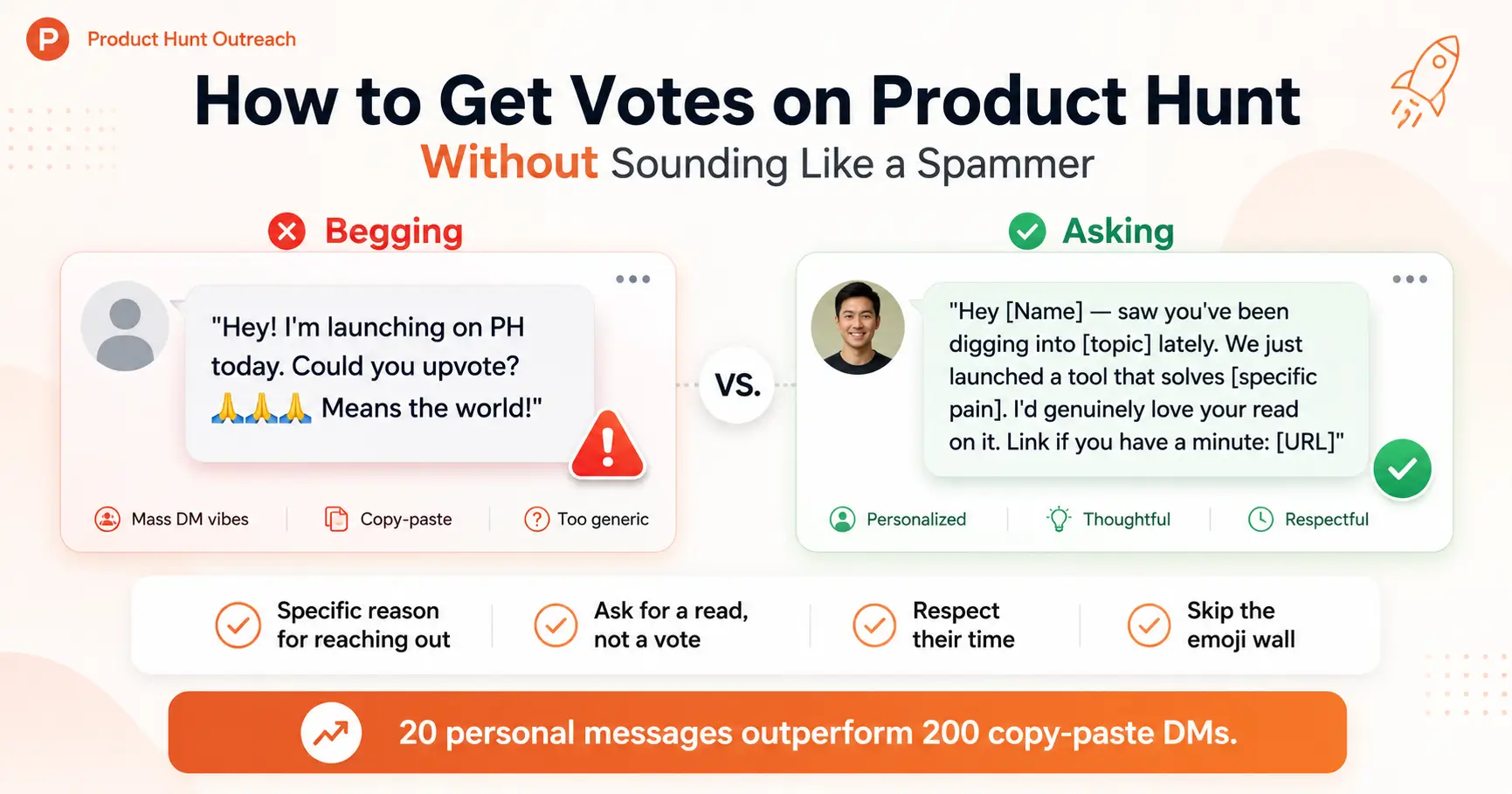 How to Get Votes on Product Hunt Without Sounding Like a Spammer