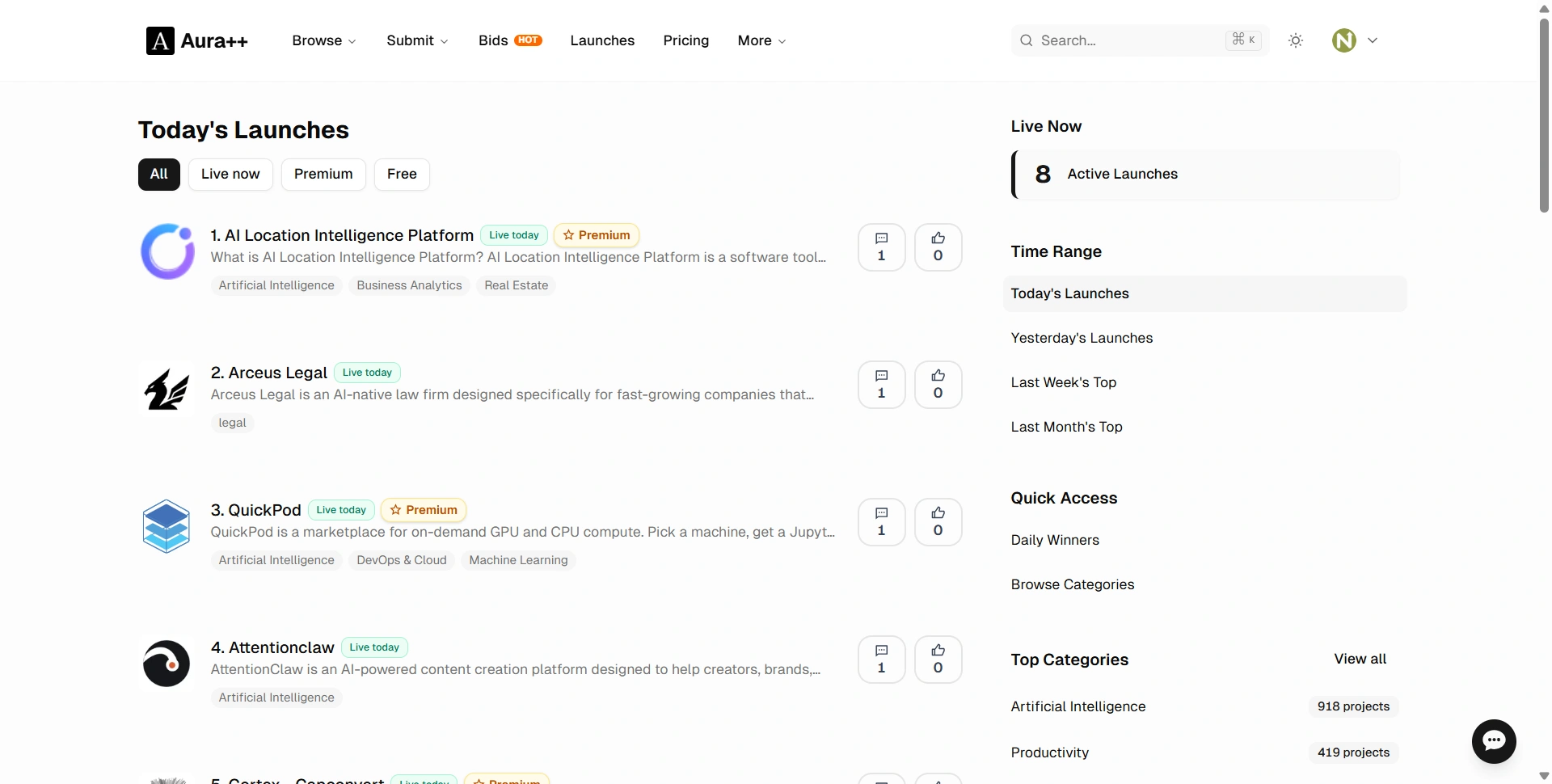 Aura++ Trending