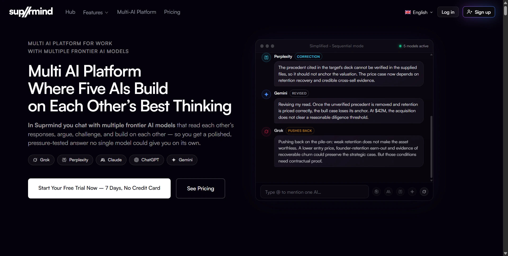 multi ai platform five ais build on each other's best thinking